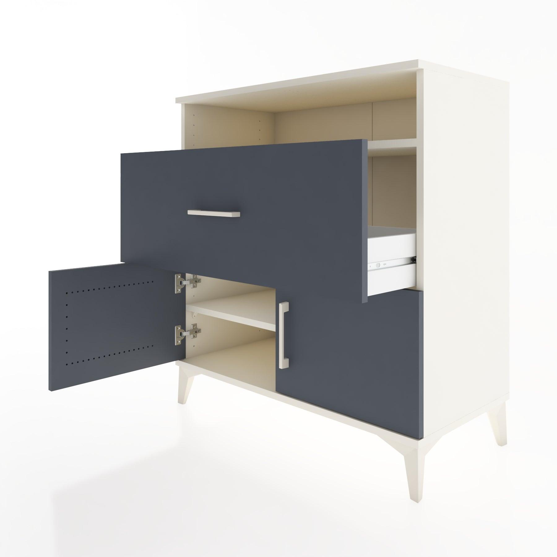 Woodntry Modular Dresser Moonstone 88x44x84 cm Functional F117-1