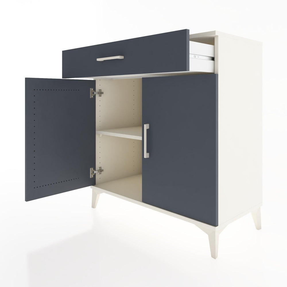 Woodntry Modular Dresser Moonstone 88x44x84 cm with Cover and Drawer KC80-1