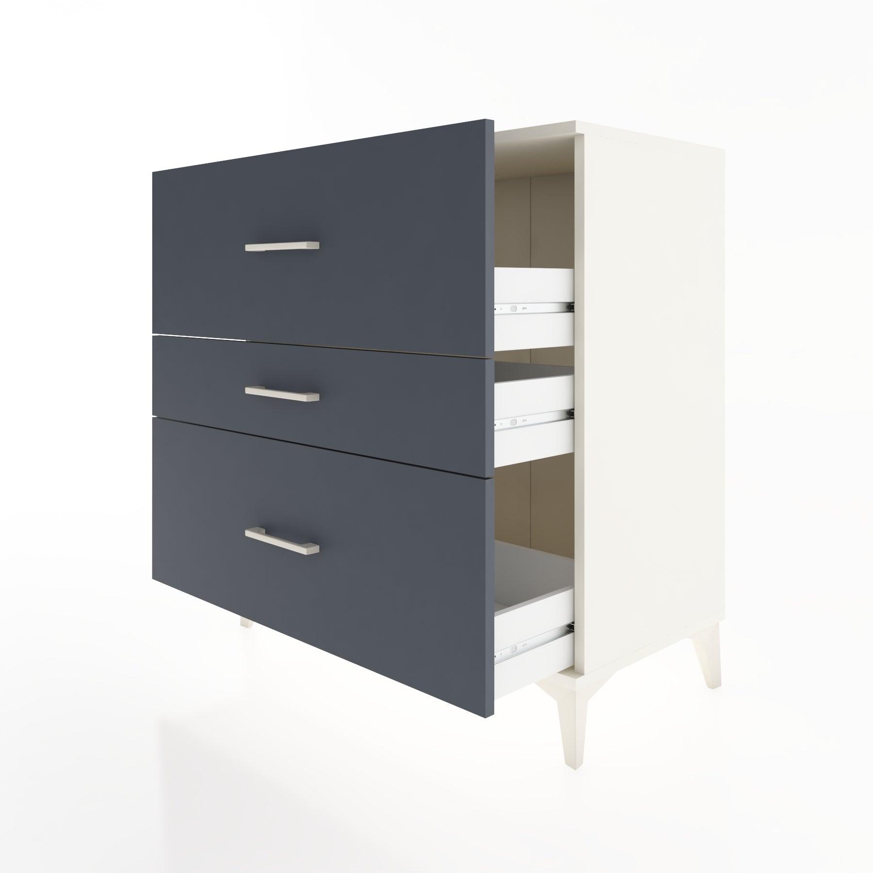 Woodntry Modüler Şifonyer Aytaşı 88x44x84 cm Çekmeceli C1-1