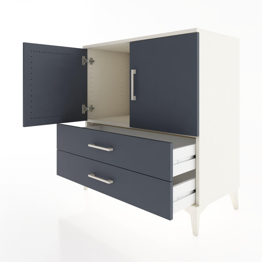 Woodntry Modular Dresser Moonstone 88x44x84 cm with Cover and Drawer KC24-1