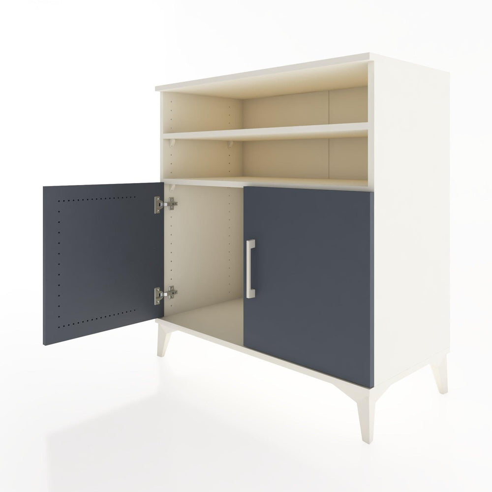 Woodntry Modular Dresser Moonstone 88x44x84 cm with Cover and Shelf KR39-1