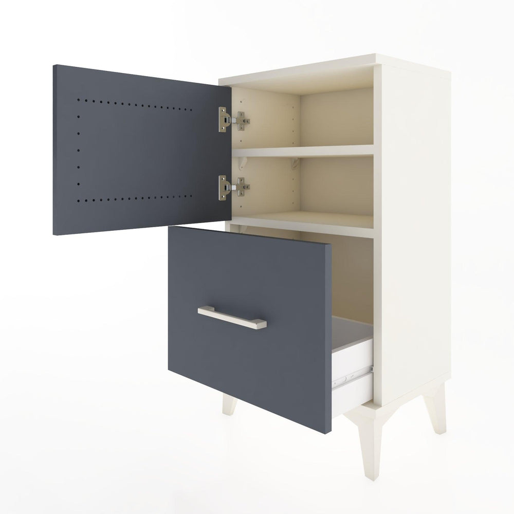 Woodntry Modüler Komodin Çekmece ve Kapaklı V2 44x30x68 cm Aytaşı - Woodntry