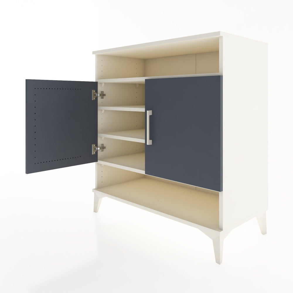 Woodntry Modular Dresser Moonstone 88x44x84 cm with Cover and Shelf KR67-1