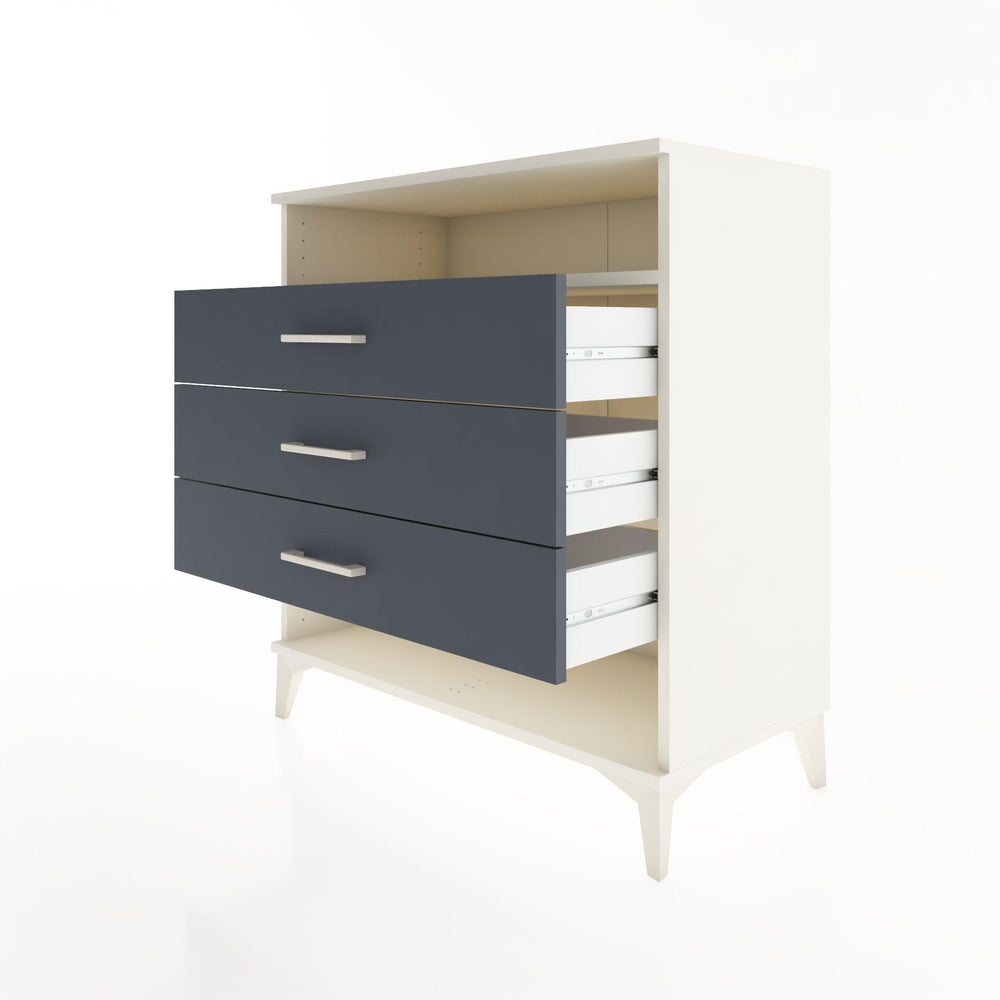 Woodntry Modular Dresser Moonstone 88x44x84 cm with Drawers and Shelves CR20-1