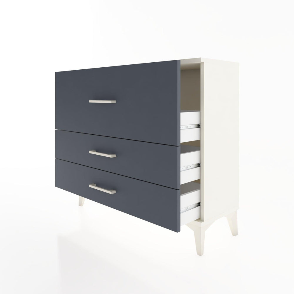 Woodntry Modüler Şifonyer Üç Çekmeceli V4 88x30x68 cm Aytaşı - Woodntry