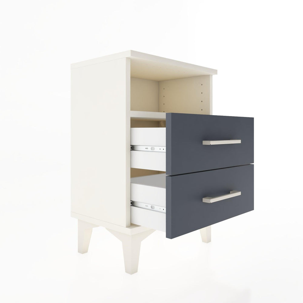 Woodntry Modüler Komodin İki Çekmeceli 44x30x52 cm Aytaşı - Woodntry