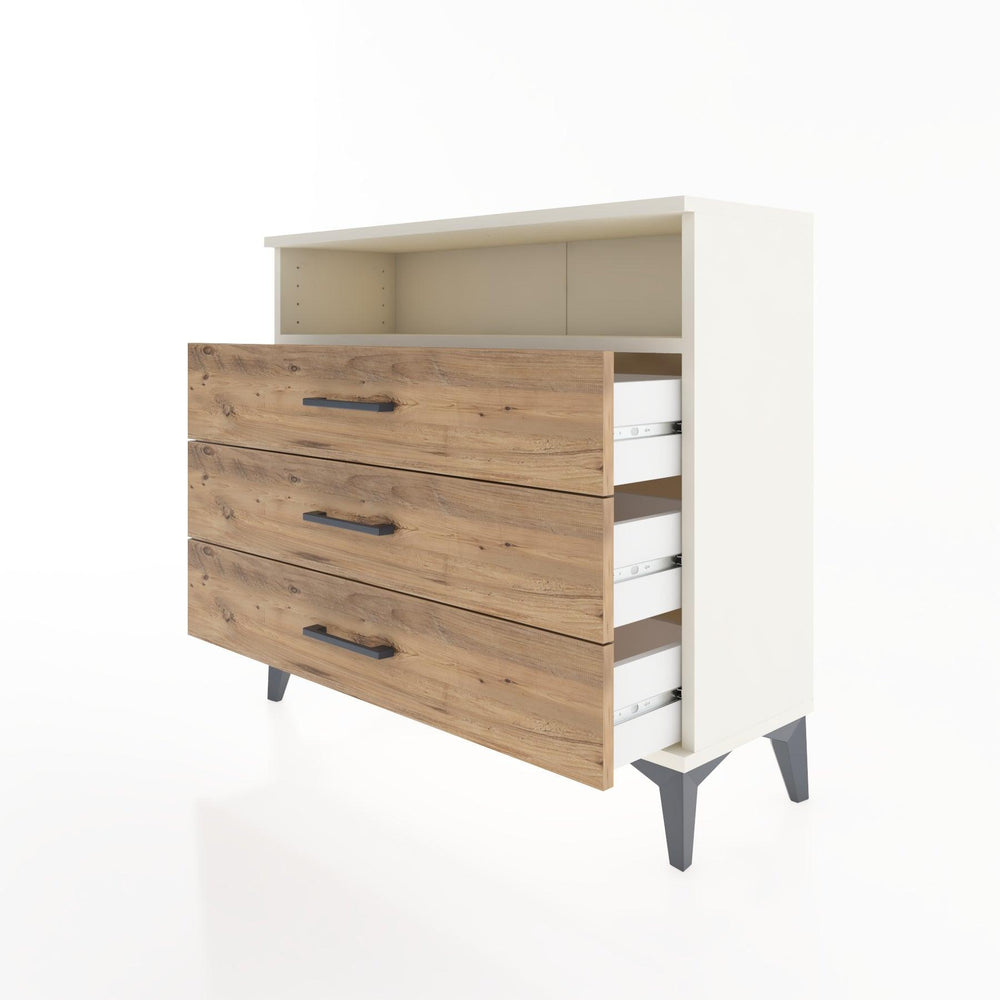 Woodntry Modüler Şifonyer Üç Çekmeceli V2 88x30x68 cm Aytaşı - Woodntry
