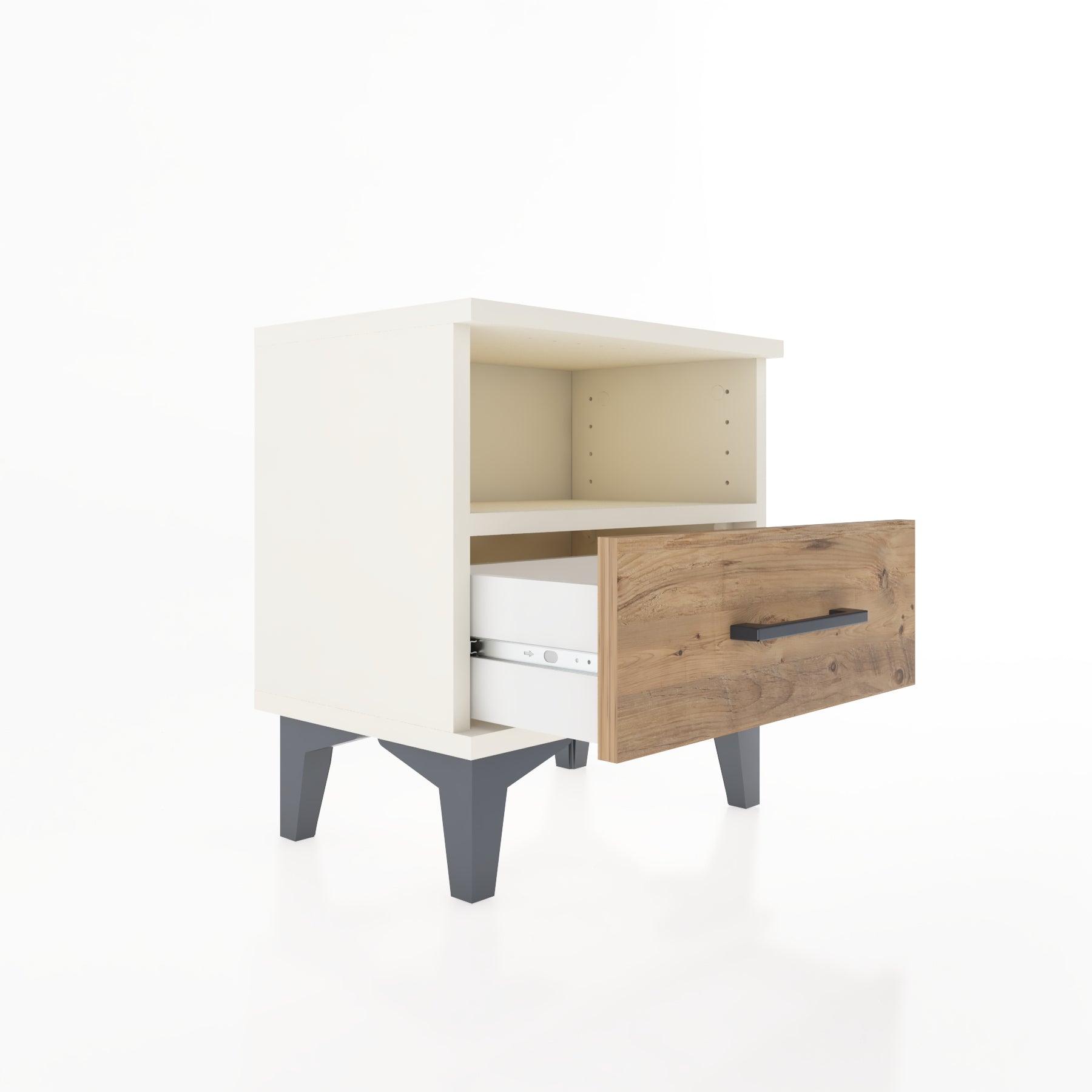 Woodntry Modüler Komodin Raf ve Çekmece 44x30x36 cm Aytaşı - Woodntry