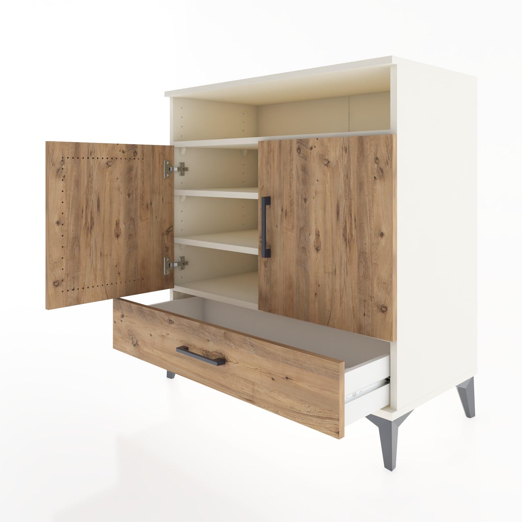 Woodntry Modular Dresser Moonstone 88x44x84 cm Functional F61-1