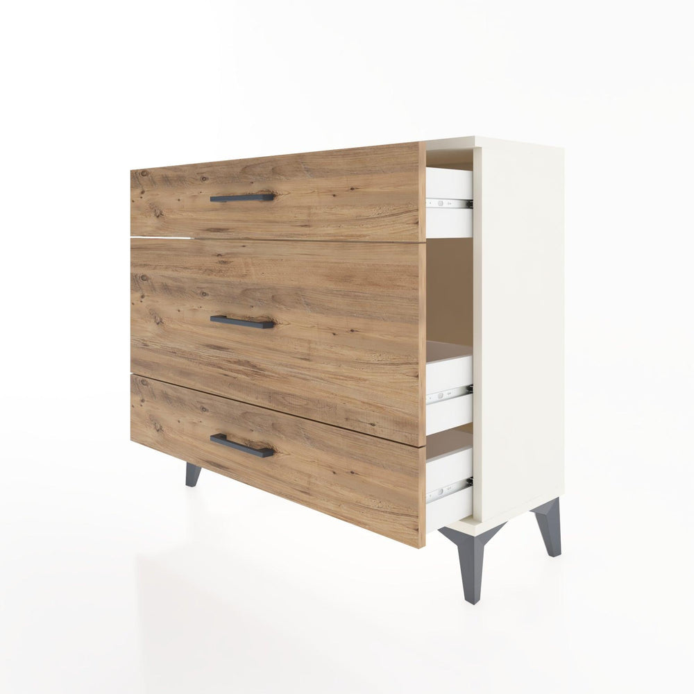 Woodntry Modüler Şifonyer Üç Çekmeceli V5 88x30x68 cm Aytaşı - Woodntry