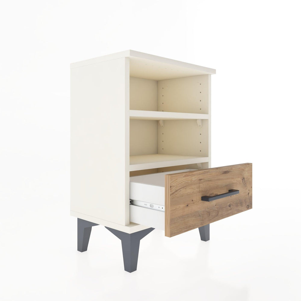 Woodntry Modüler Komodin Çift Raflı 44x30x52 cm Aytaşı - Woodntry