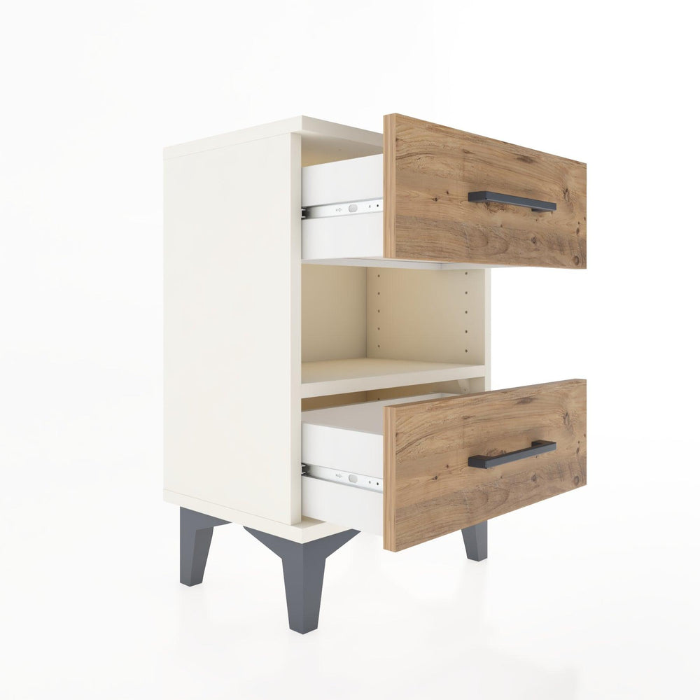 Woodntry Modüler Komodin Çekmece ve Raf 44x30x52 cm Aytaşı - Woodntry