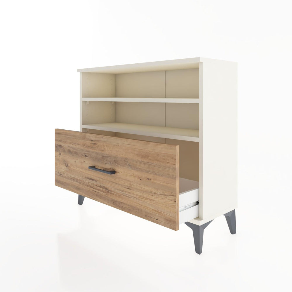 Woodntry Modüler Şifonyer Raf ve Çekmece V1 88x30x68 cm Aytaşı - Woodntry