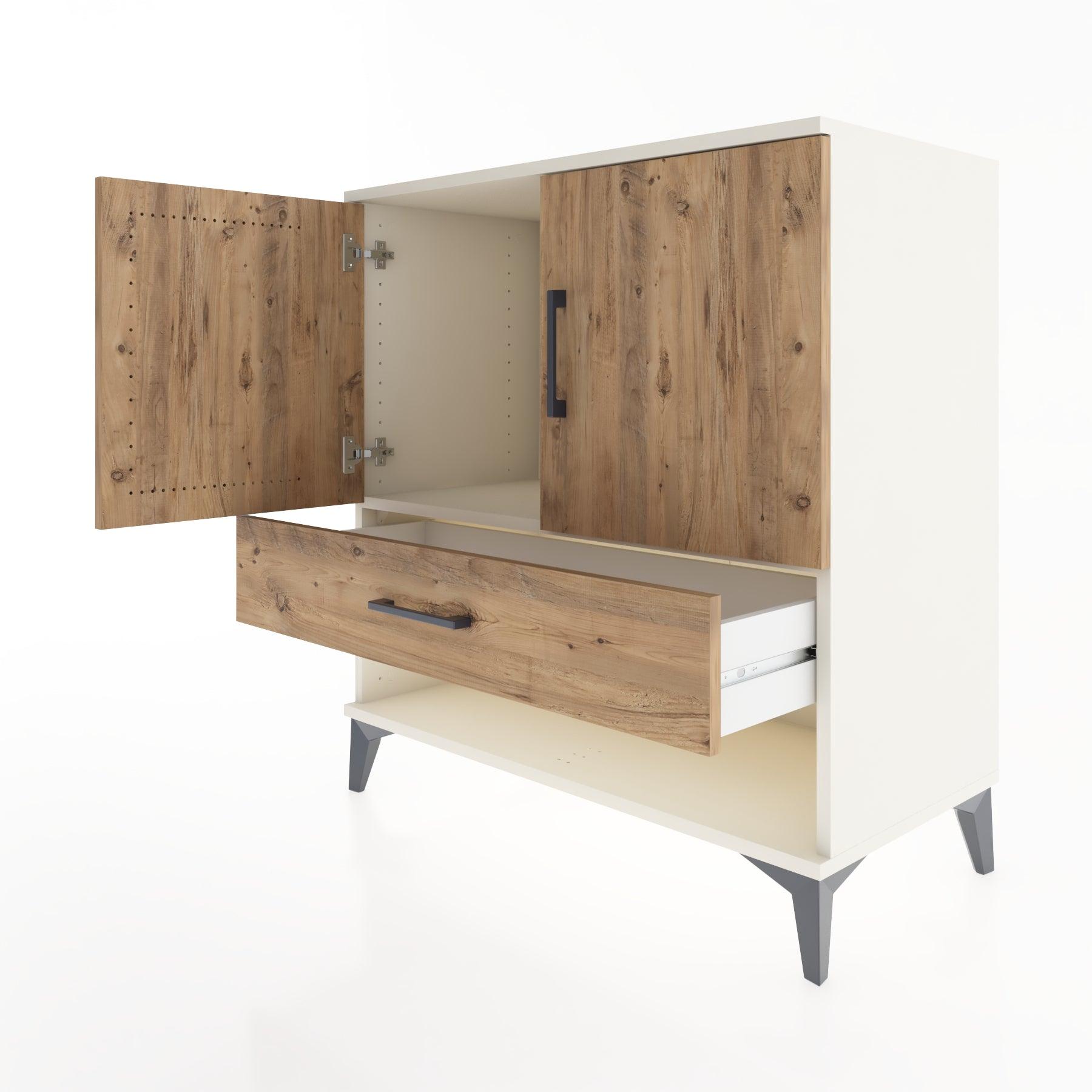 Woodntry Modular Dresser Moonstone 88x44x84 cm Functional F27-1