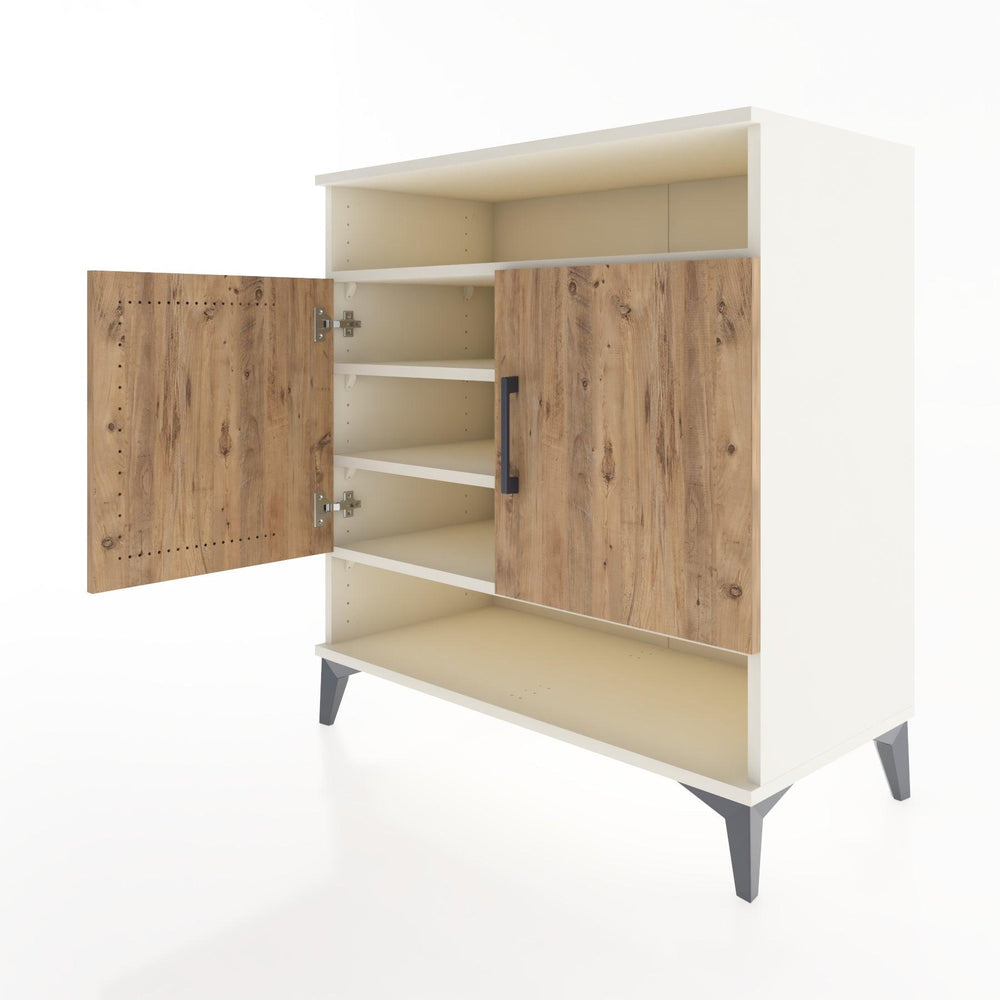 Woodntry Modular Dresser Moonstone 88x44x84 cm with Cover and Shelf KR67-1