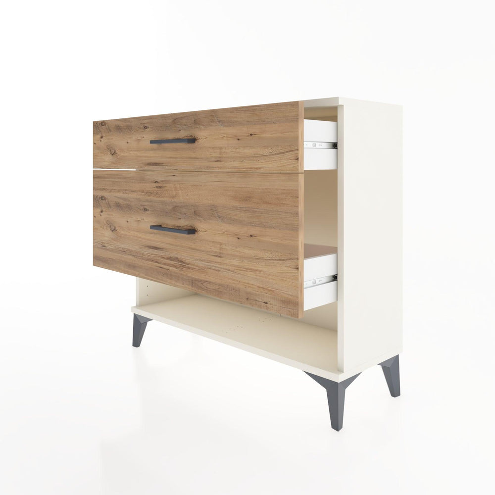 Woodntry Modüler Şifonyer İki Çekmeceli V8 88x30x68 cm Aytaşı - Woodntry