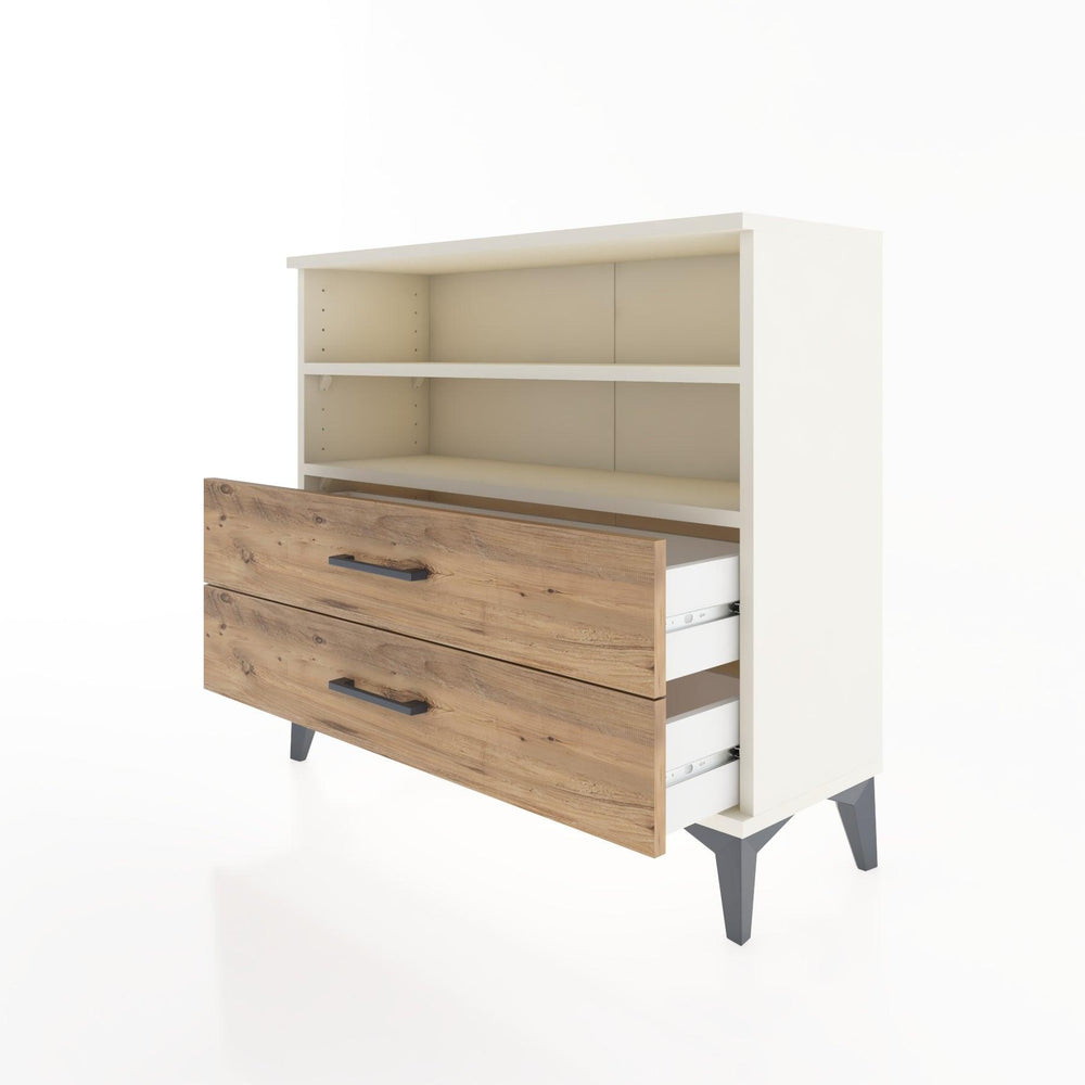 Woodntry Modüler Şifonyer İki Çekmeceli V2 88x30x68 cm Aytaşı - Woodntry