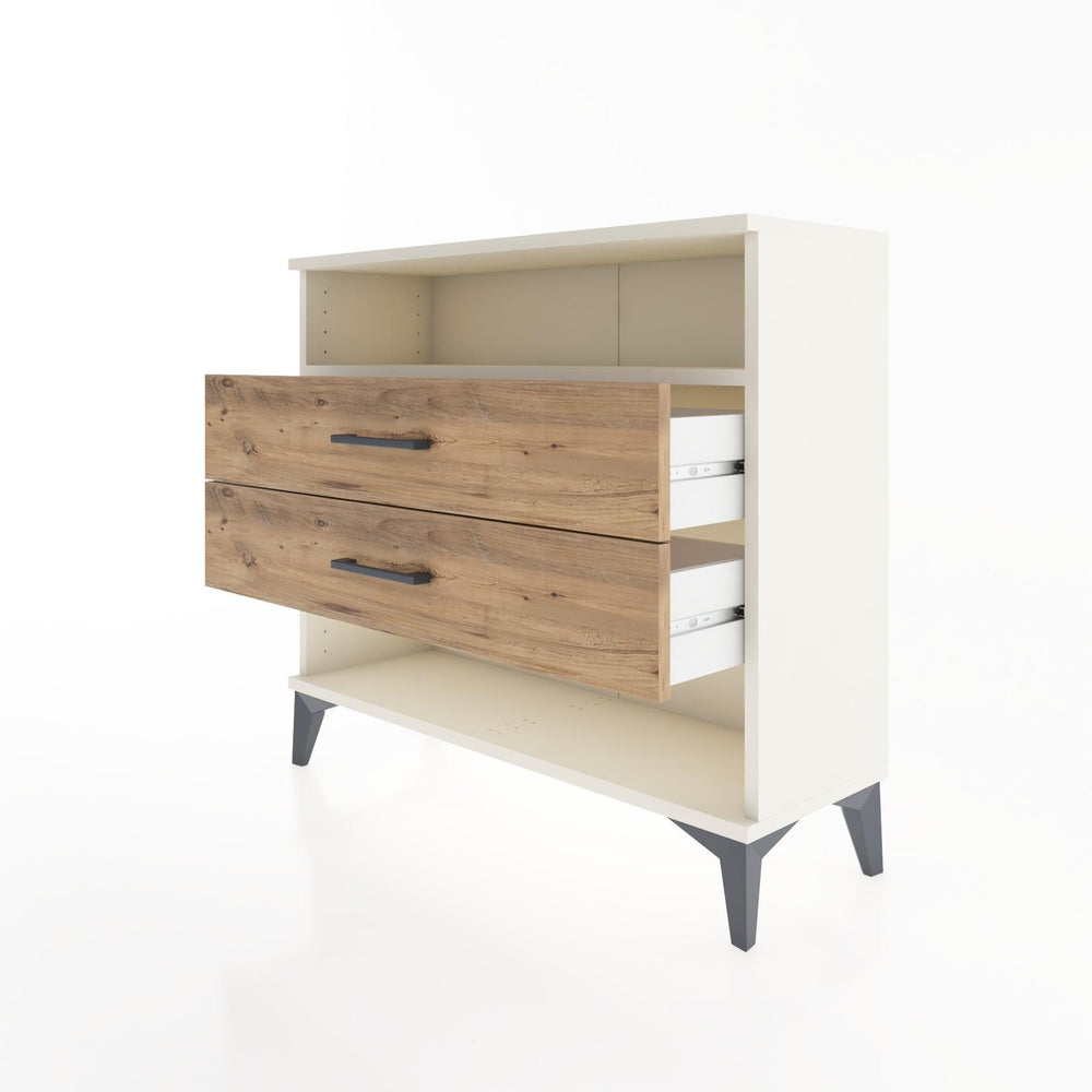 Woodntry Modüler Şifonyer İki Çekmeceli V3 88x30x68 cm Aytaşı - Woodntry