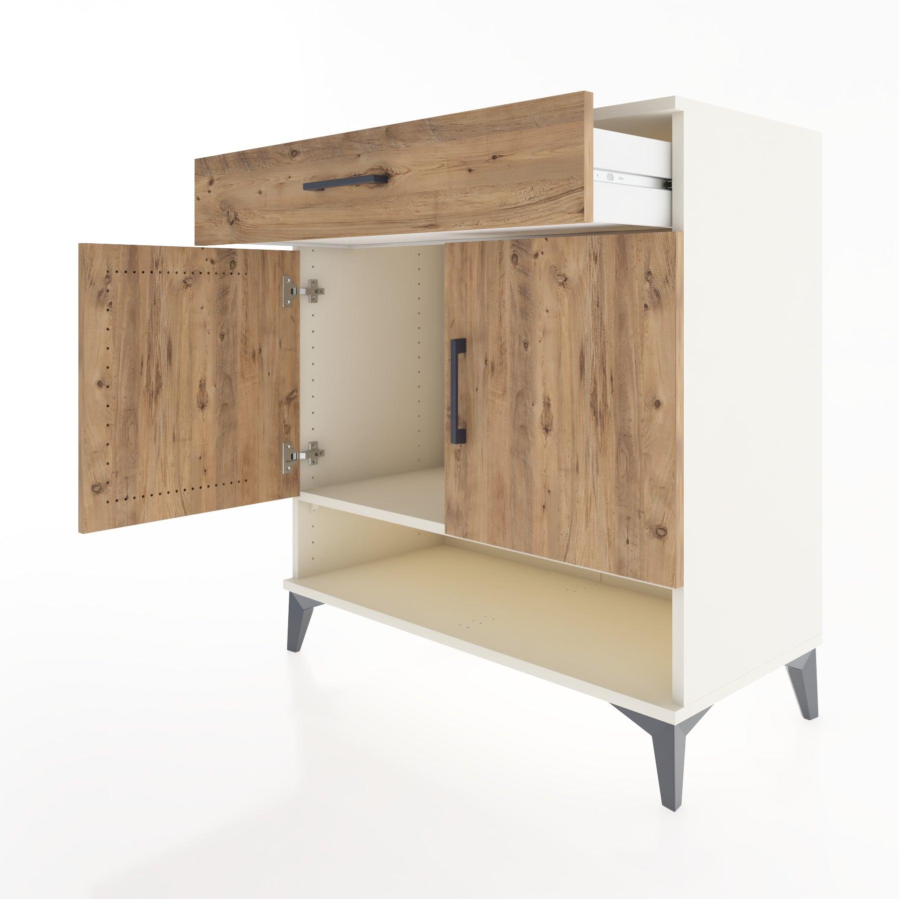 Woodntry Modular Dresser Moonstone 88x44x84 cm Functional F66-1