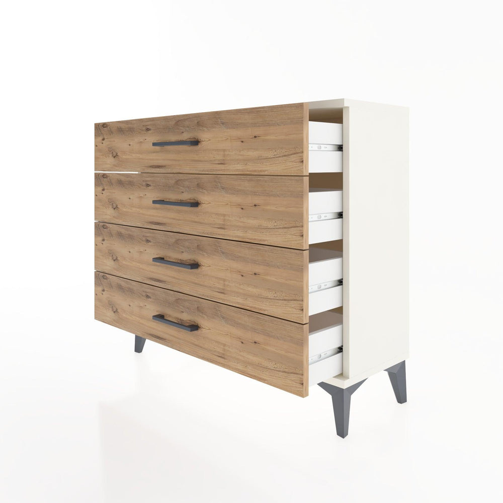 Woodntry Modüler Şifonyer 4 Çekmeceli 88x30x68 cm Aytaşı - Woodntry