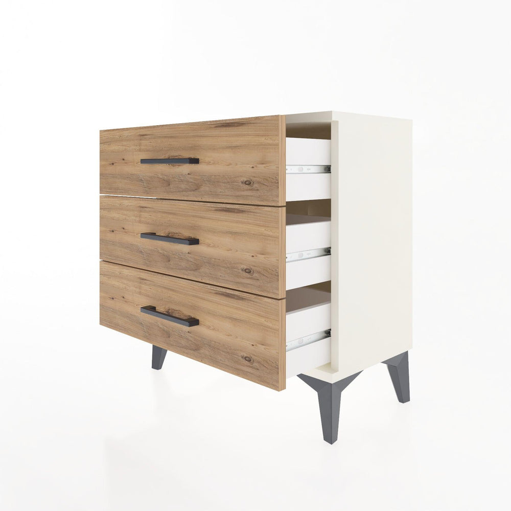 Woodntry Modular Nightstand Moonstone 60x30x52 cm Drawer C1-1