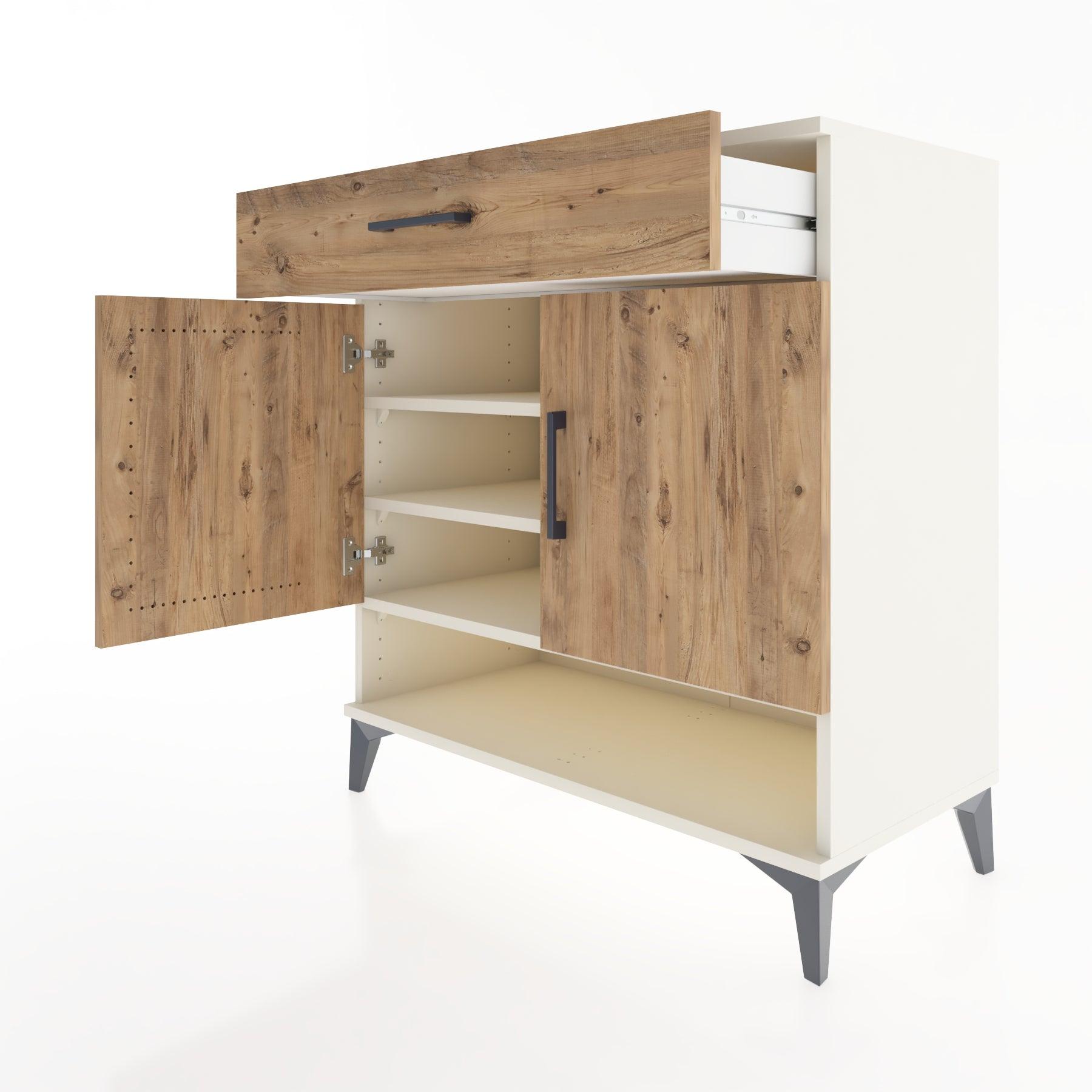 Woodntry Modular Dresser Moonstone 88x44x84 cm Functional F64-1