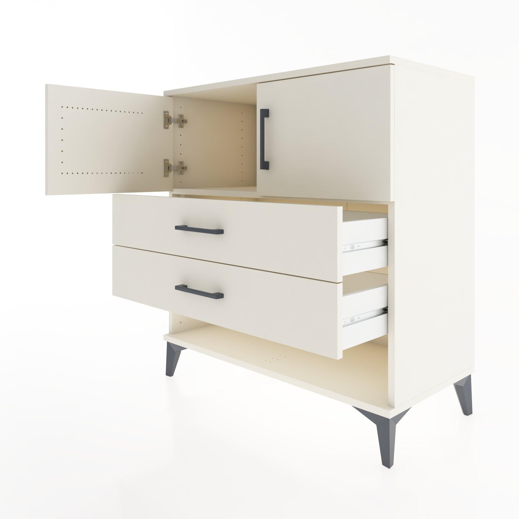 Woodntry Modular Dresser Moonstone 88x44x84 cm Functional F100-1