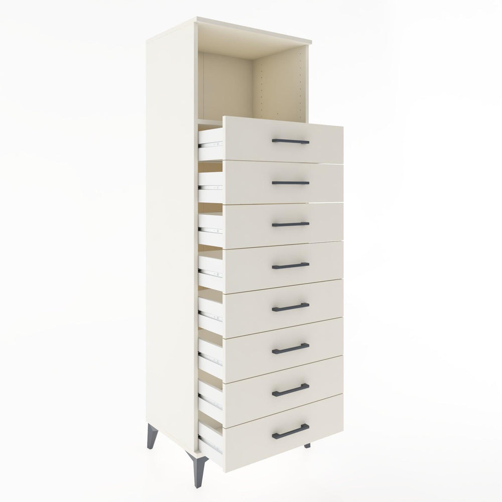 Woodntry Modüler Dolap Aytaşı 60x44x170 cm Çekmeceli ve Raflı CR32-1