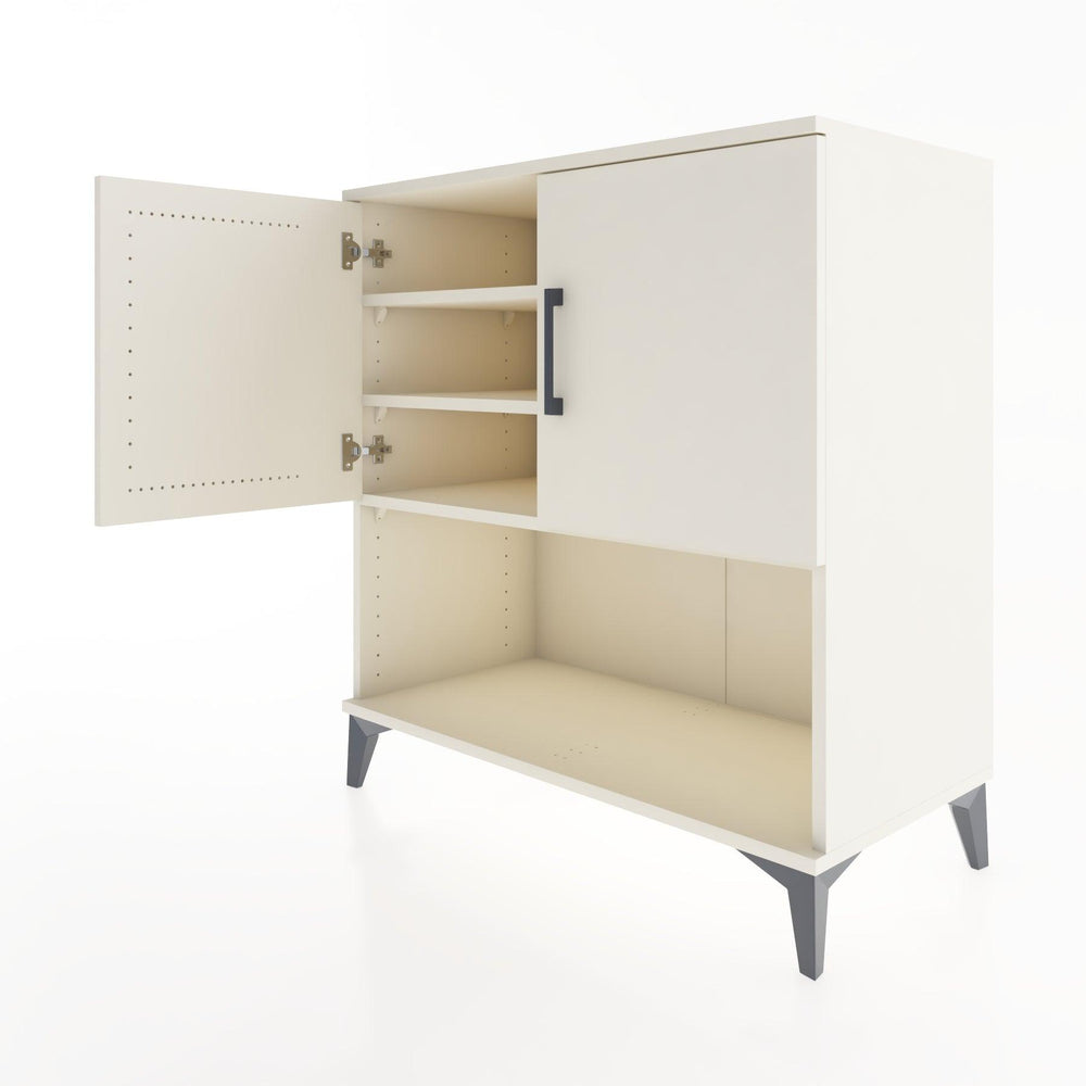 Woodntry Modular Dresser Moonstone 88x44x84 cm with Cover and Shelf KR43-1