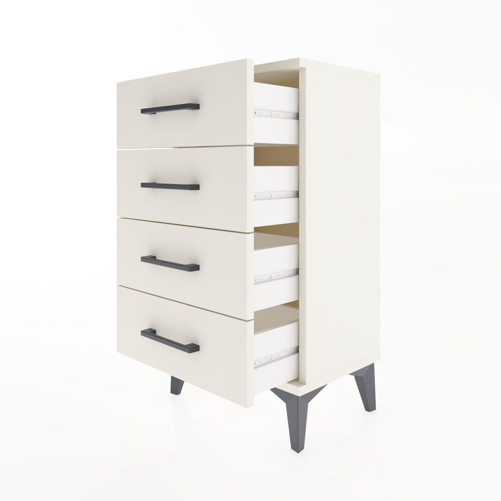 Woodntry Modüler Komodin 4 Çekmeceli 44x30x68 cm Aytaşı - Woodntry