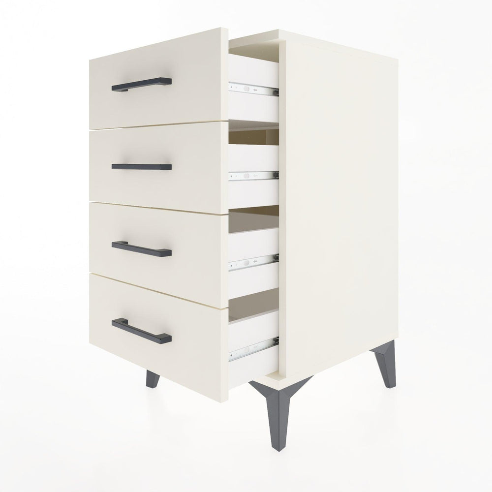 Woodntry Modular Nightstand Moonstone 44x44x68 cm Drawer C1-1