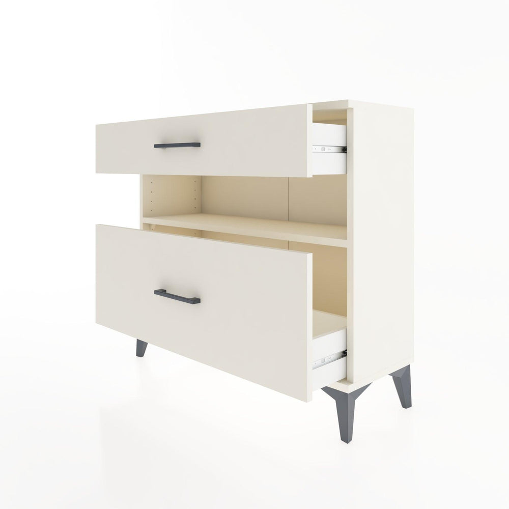 Woodntry Modüler Şifonyer İki Çekmeceli V9 88x30x68 cm Aytaşı - Woodntry