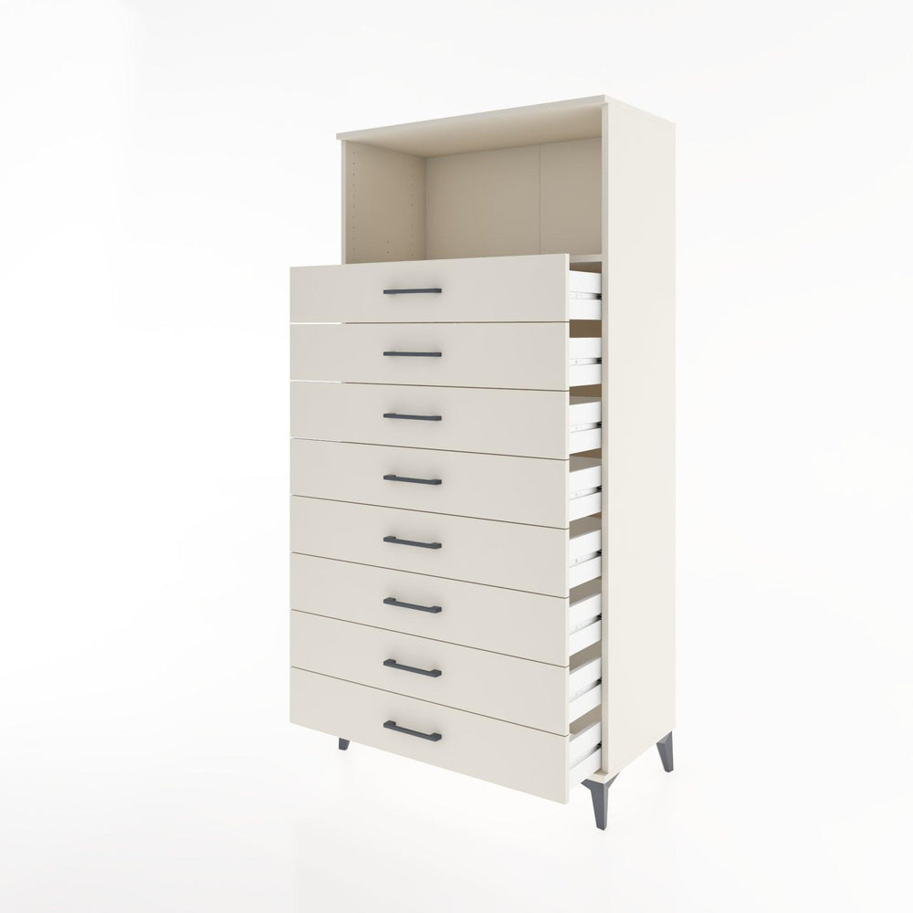 Woodntry Modular Cabinet Moonstone 88x44x170 cm with Drawers and Shelves CR32-1