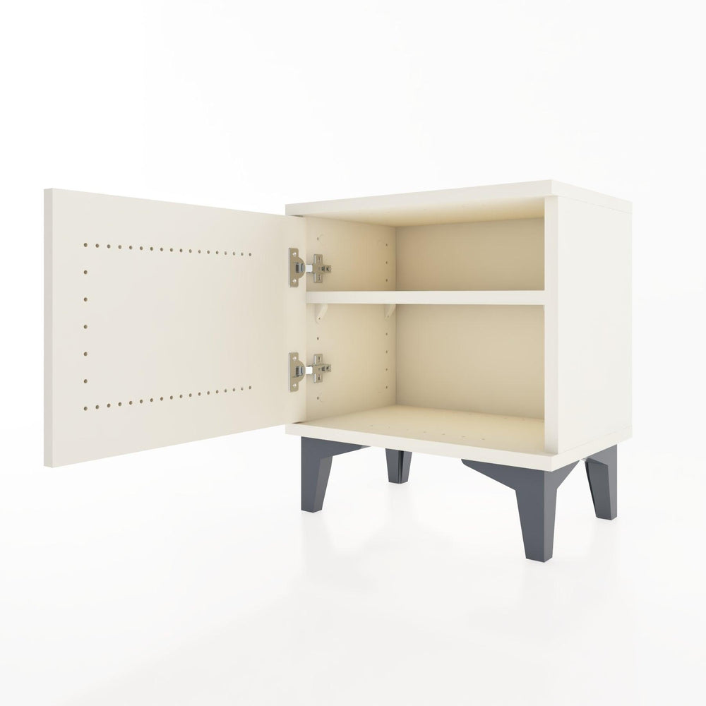 Woodntry Modüler Komodin Tek Kapaklı 44x30x36 cm Aytaşı - Woodntry