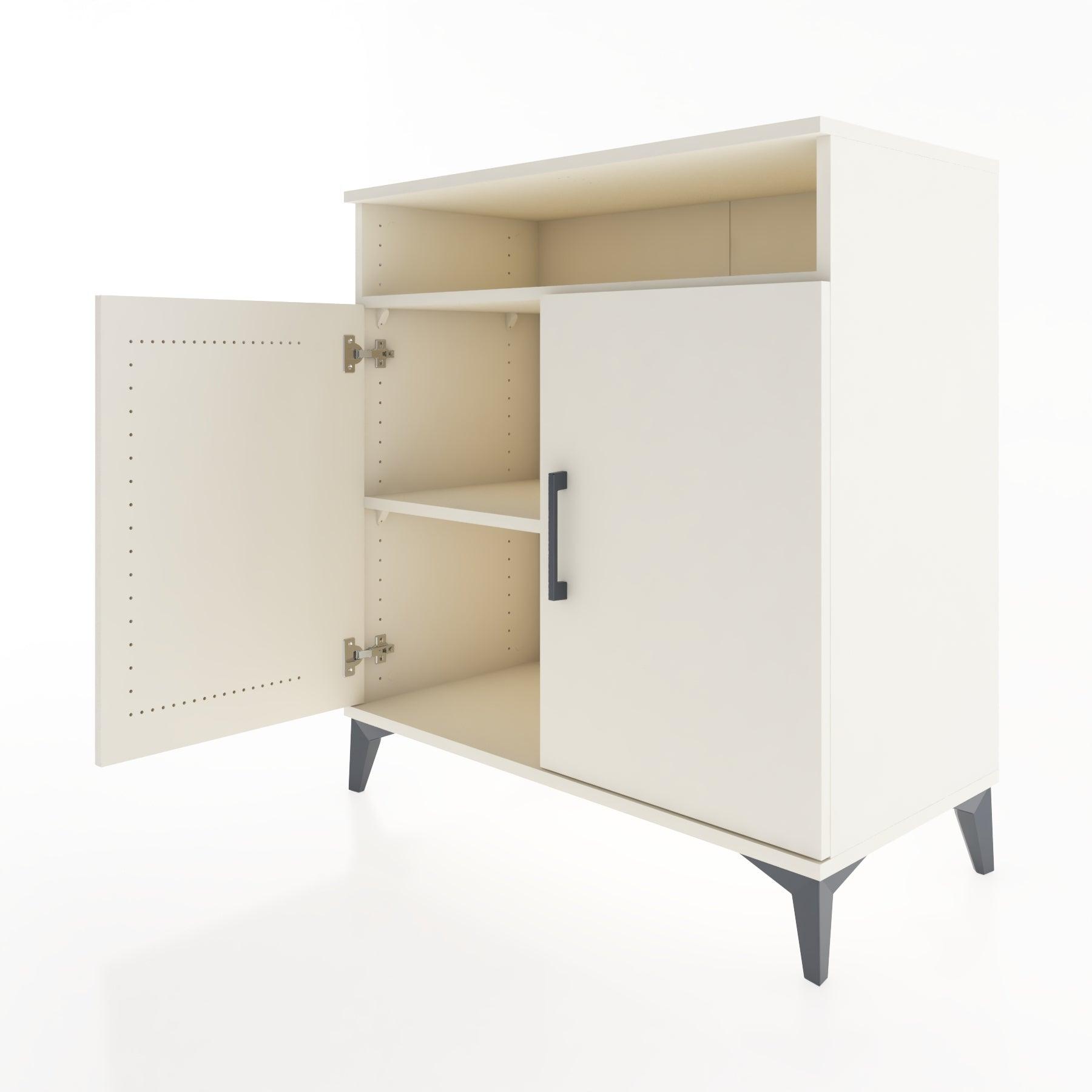 Woodntry Modular Dresser Moonstone 88x44x84 cm with Cover and Shelf KR84-1