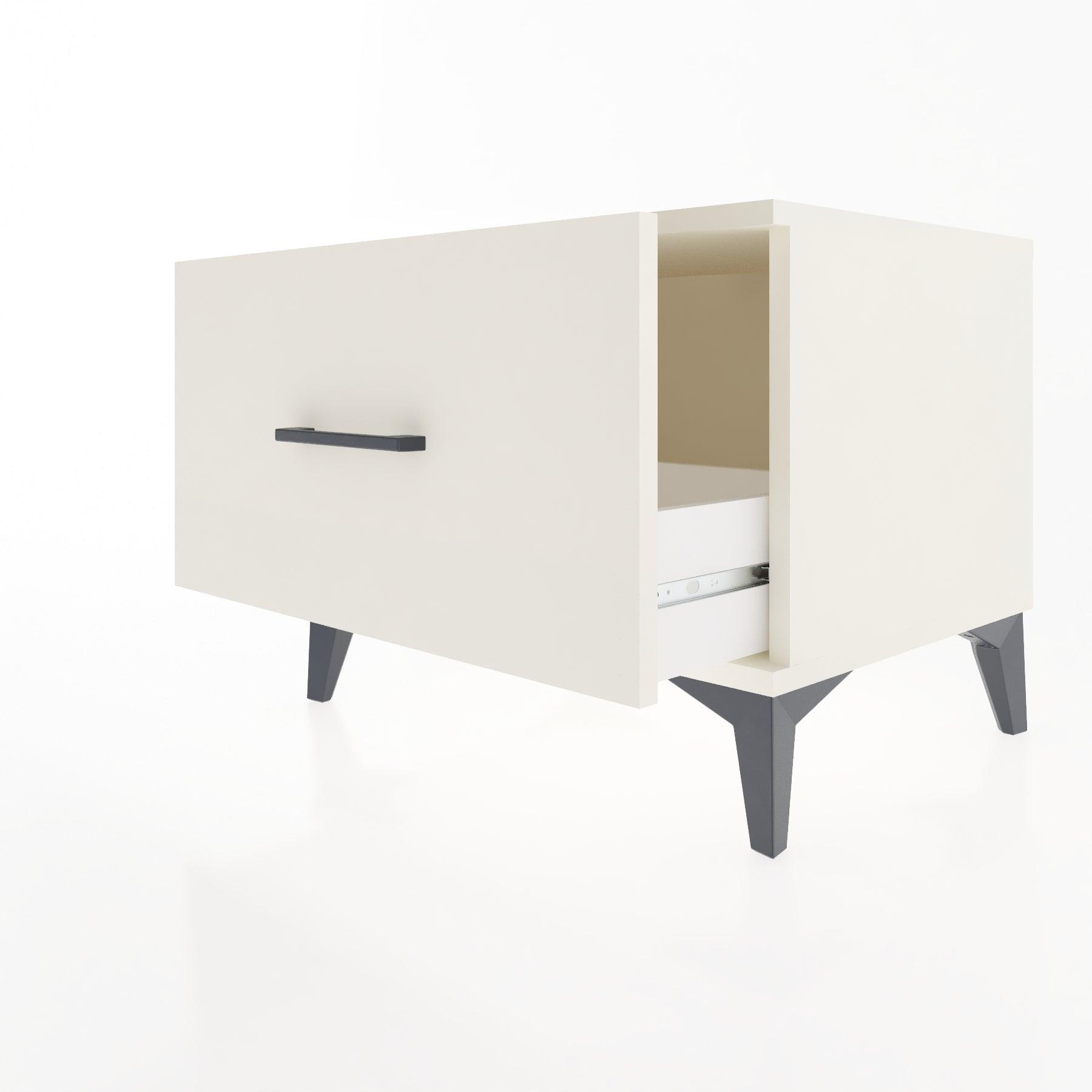 Woodntry Modular Nightstand Moonstone 60x44x68 cm Drawer C1-1