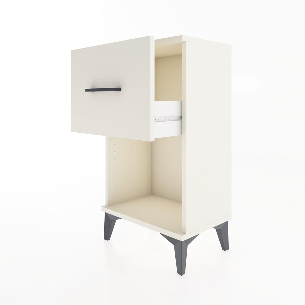 Woodntry Modüler Komodin Tek Çekmece ve Raflı V1 44x30x68 cm Aytaşı - Woodntry