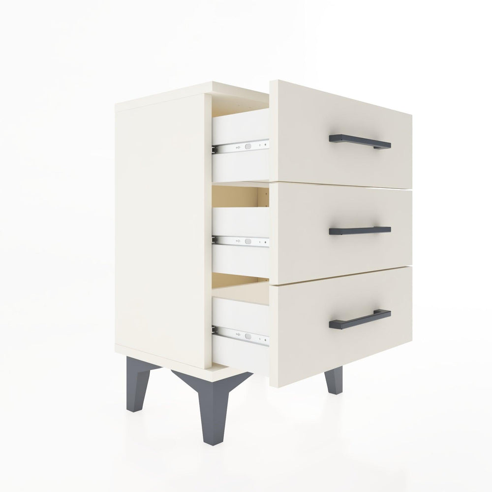 Woodntry Modüler Komodin Üç Çekmeceli 44x30x52 cm Aytaşı - Woodntry