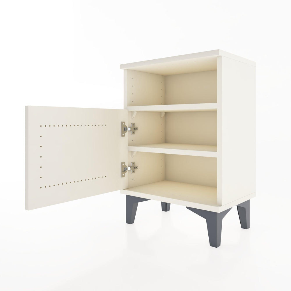 Woodntry Modüler Komodin Raf ve Tek Kapaklı 44x30x52 cm Aytaşı - Woodntry