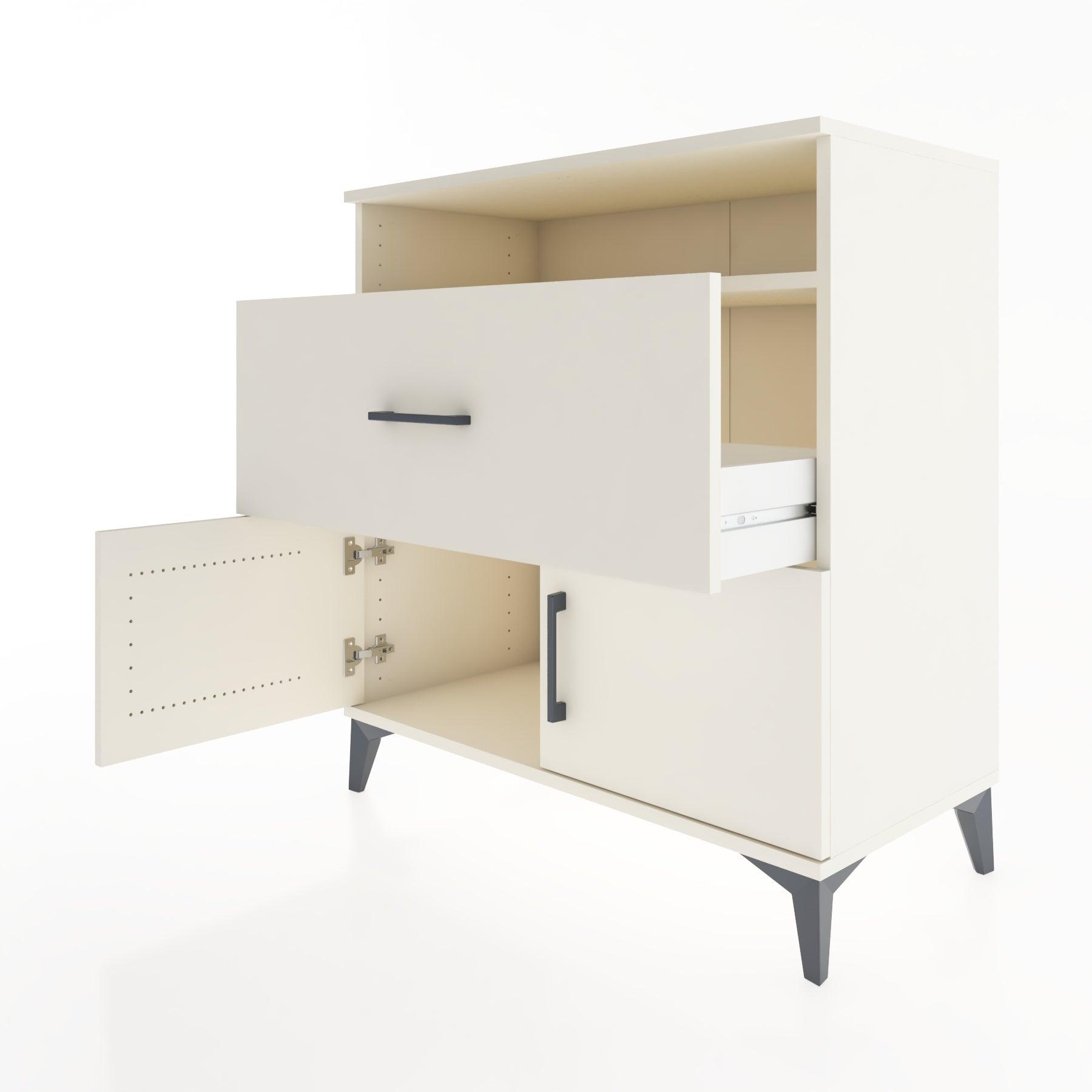 Woodntry Modular Dresser Moonstone 88x44x84 cm Functional F118-1