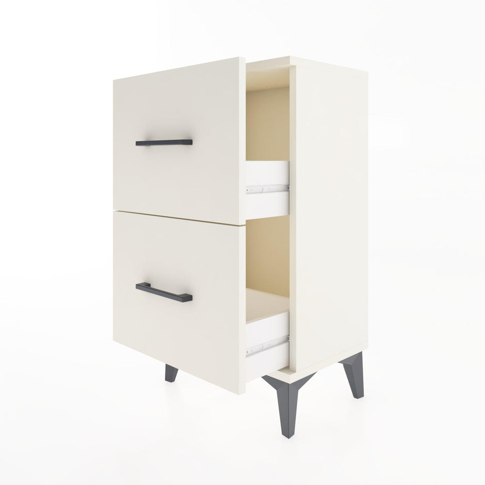 Woodntry Modüler Komodin İki Çekmeceli 44x30x68 cm Aytaşı - Woodntry