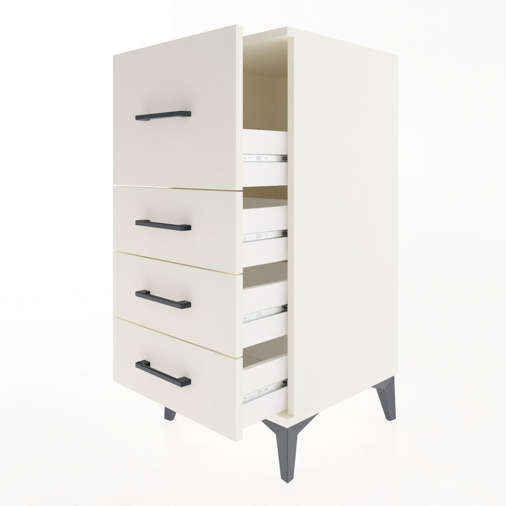 Woodntry Modular Nightstand Moonstone 44x44x84 cm Drawer C1-1