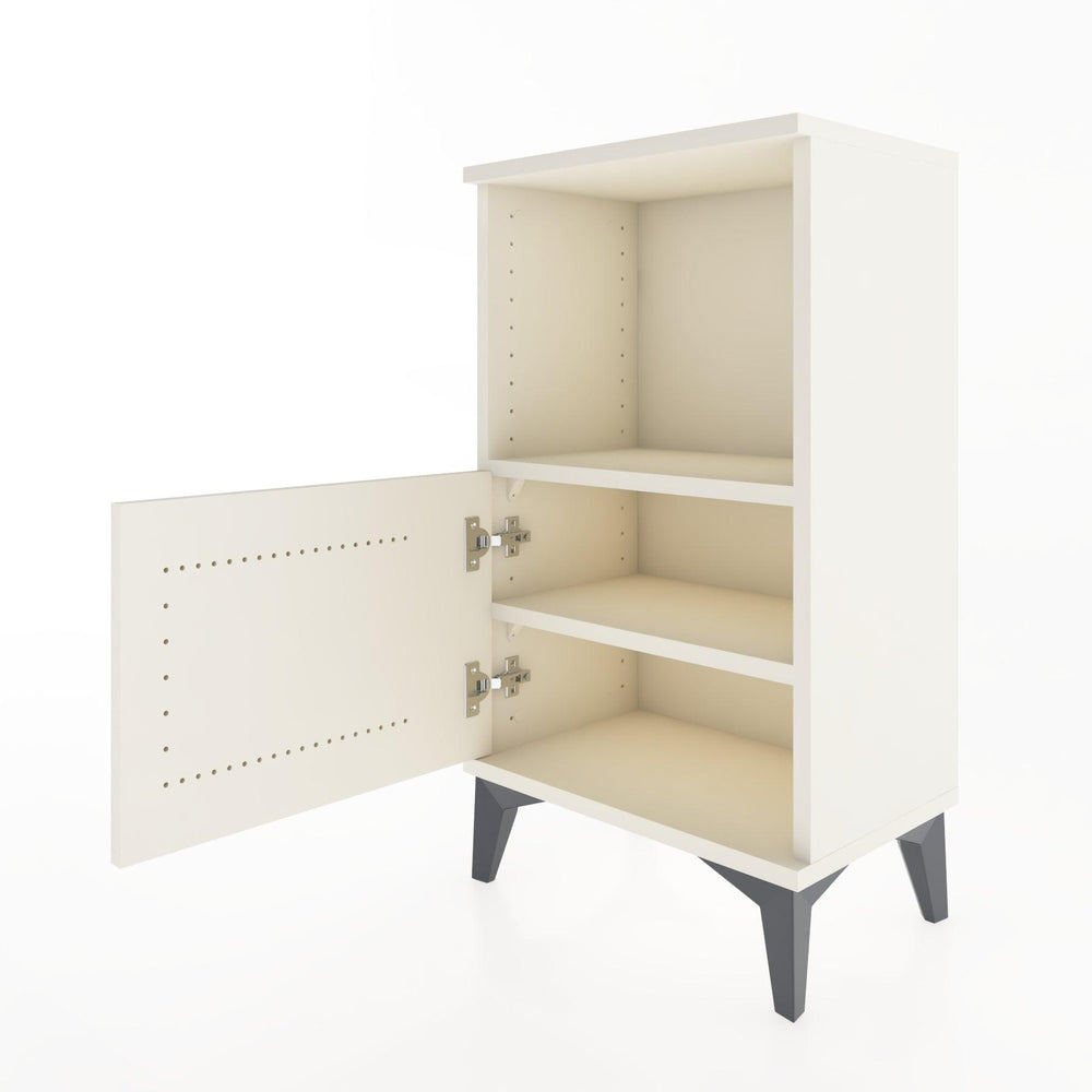 Woodntry Modüler Komodin Raf ve Tek Kapaklı V1 44x30x68 cm Aytaşı - Woodntry