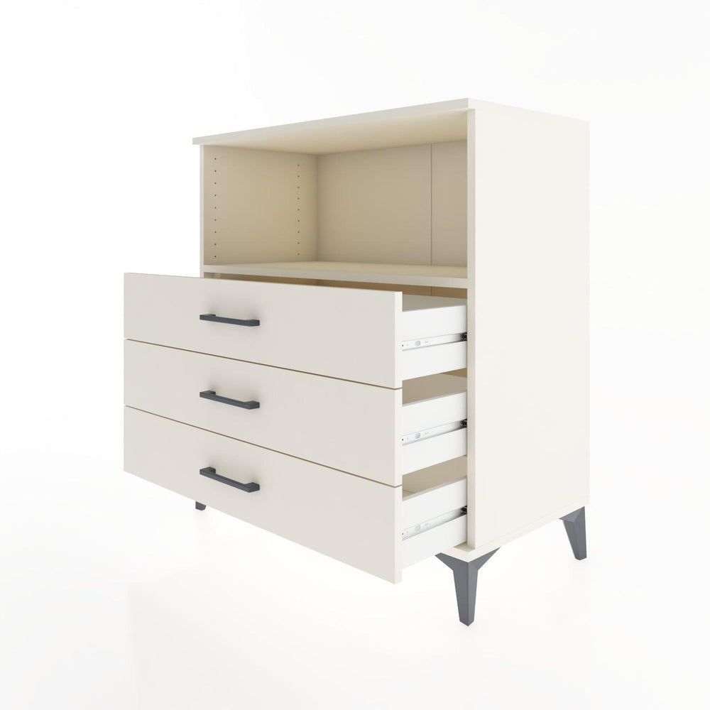 Woodntry Modular Dresser Moonstone 88x44x84 cm with Drawers and Shelves CR18-1