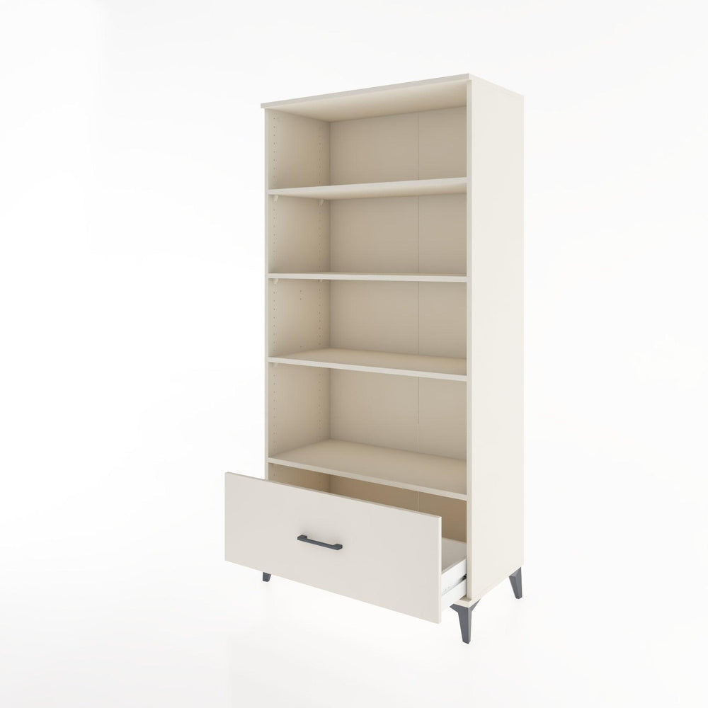 Woodntry Modular Cabinet Moonstone 88x44x170 cm with Drawers and Shelves CR44-1