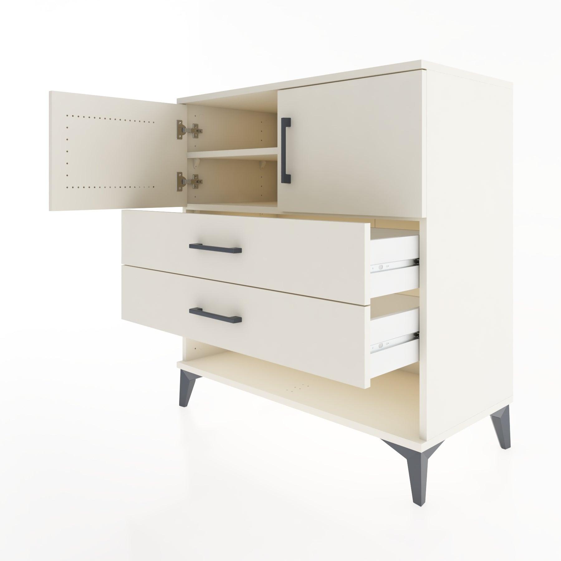 Woodntry Modular Dresser Moonstone 88x44x84 cm Functional F99-1