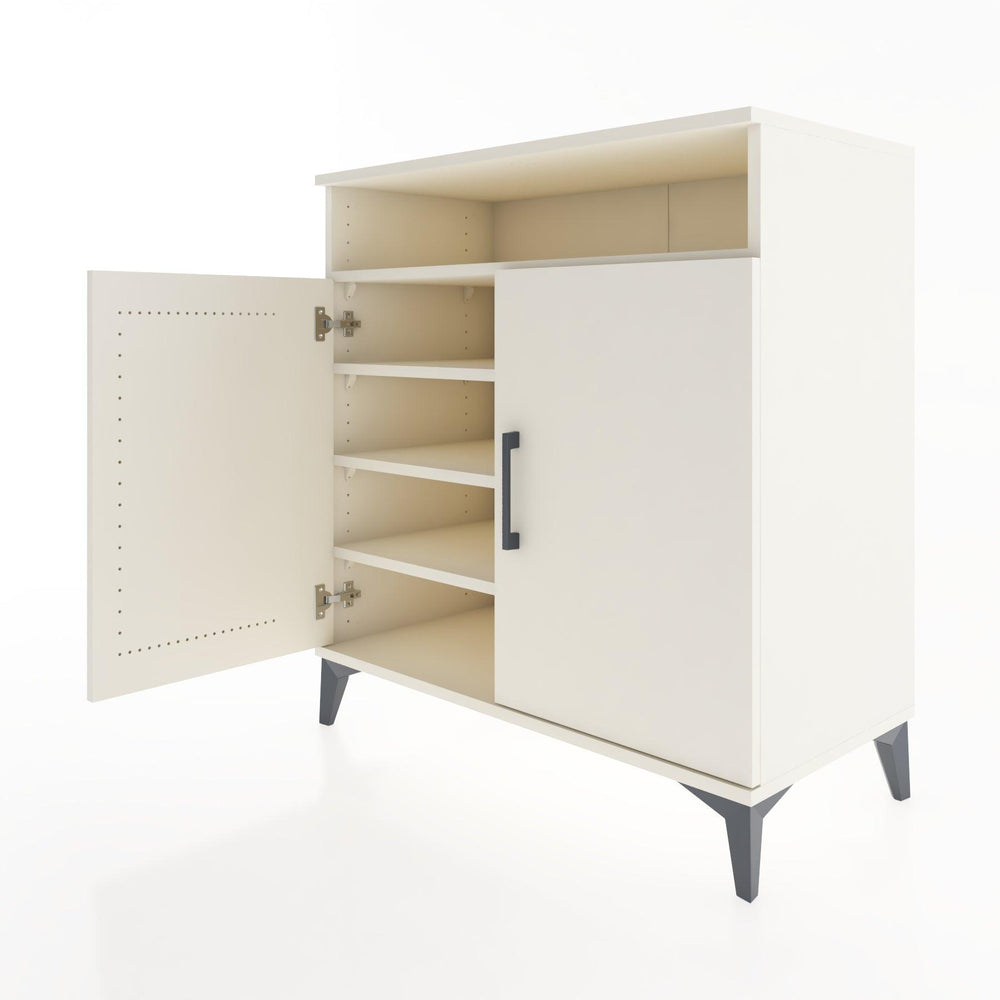 Woodntry Modüler Şifonyer Aytaşı 88x44x84 cm Kapaklı ve Raflı KR82-1