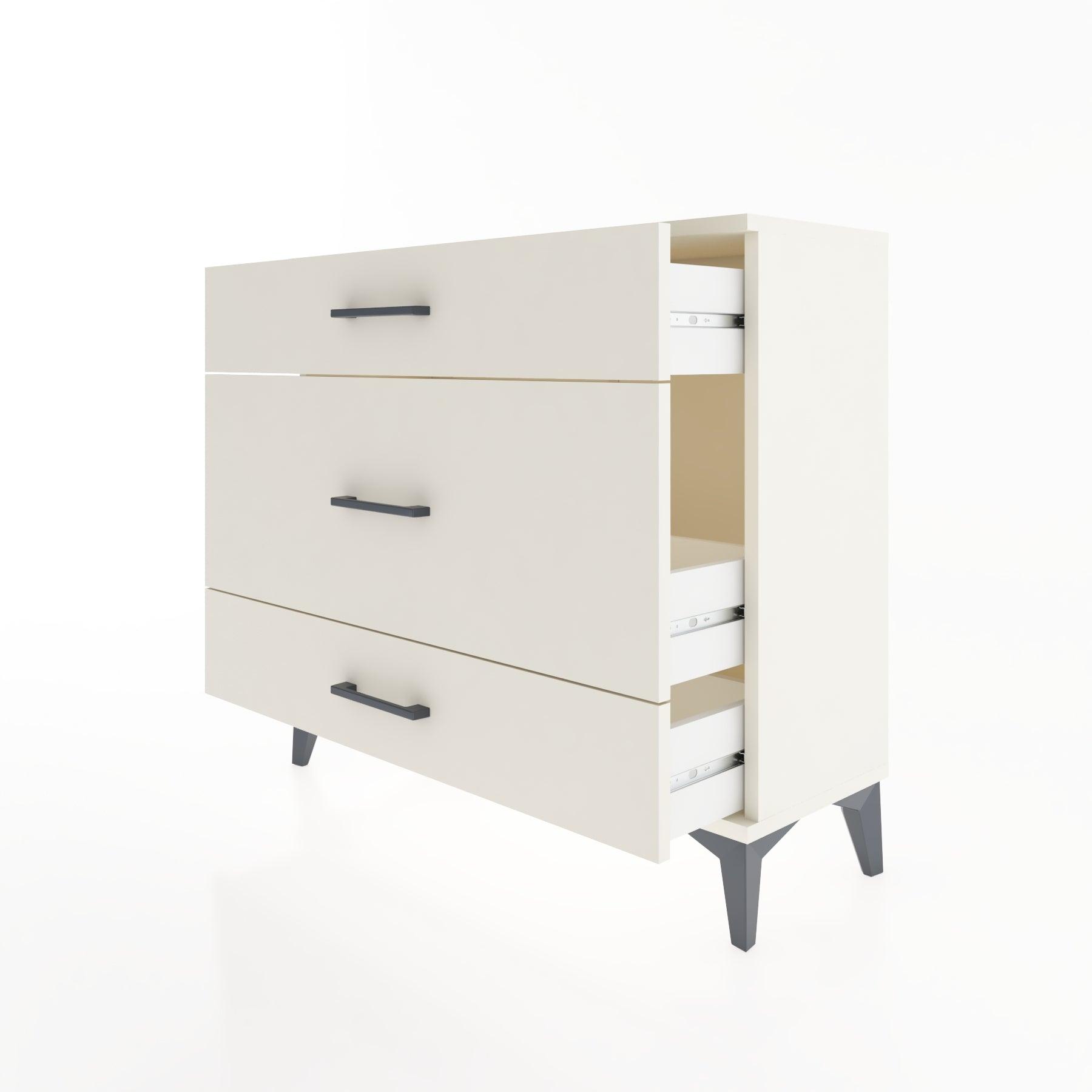 Woodntry Modüler Şifonyer Üç Çekmeceli V5 88x30x68 cm Aytaşı - Woodntry