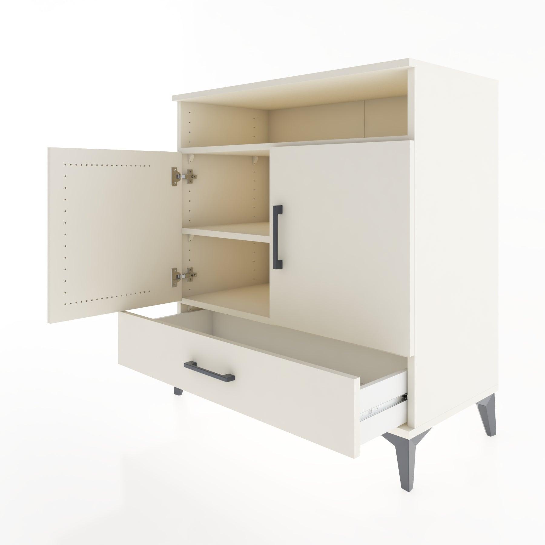 Woodntry Modular Dresser Moonstone 88x44x84 cm Functional F62-1