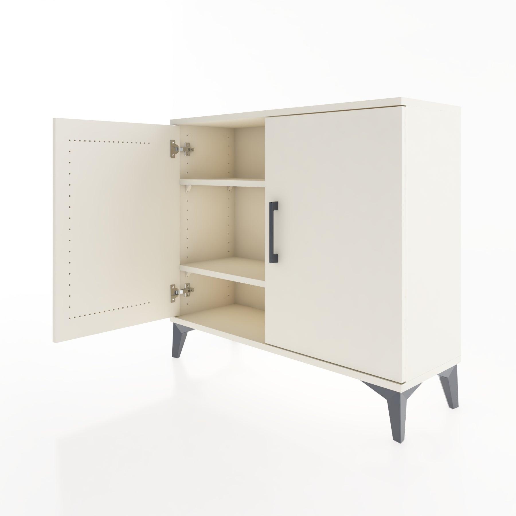 Woodntry Modüler Şifonyer İki Kapaklı 88x30x68 cm Aytaşı - Woodntry